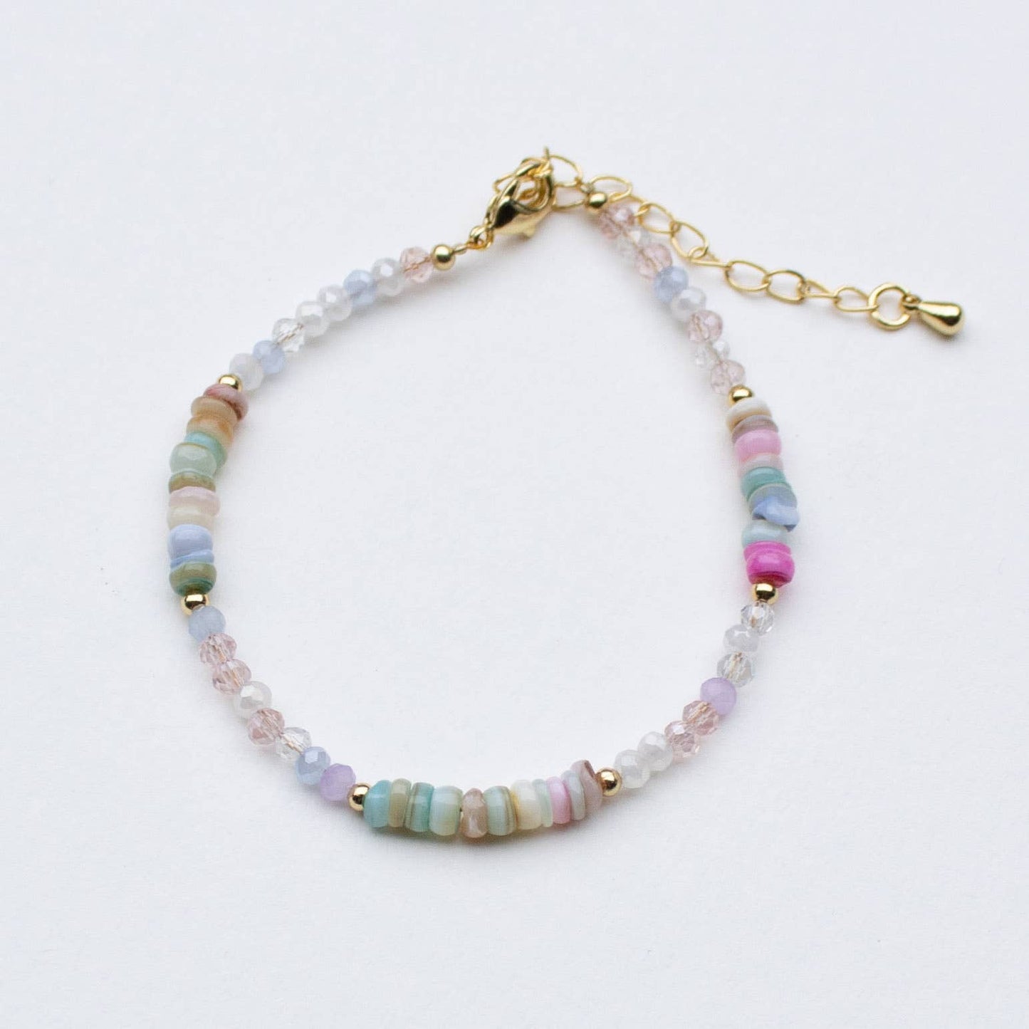 Natural Stone Beaded Bracelet