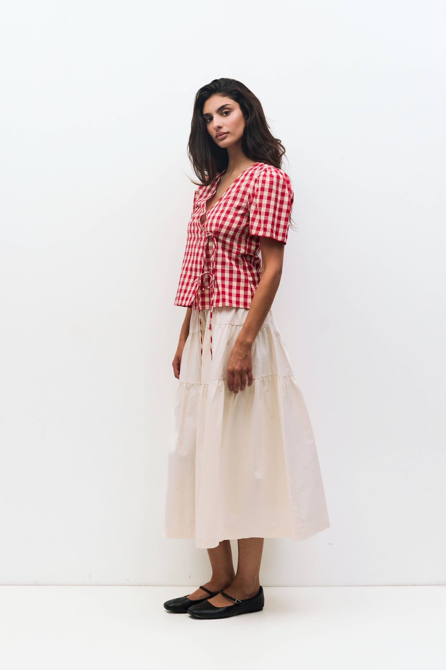 Bridget Tie Front Top