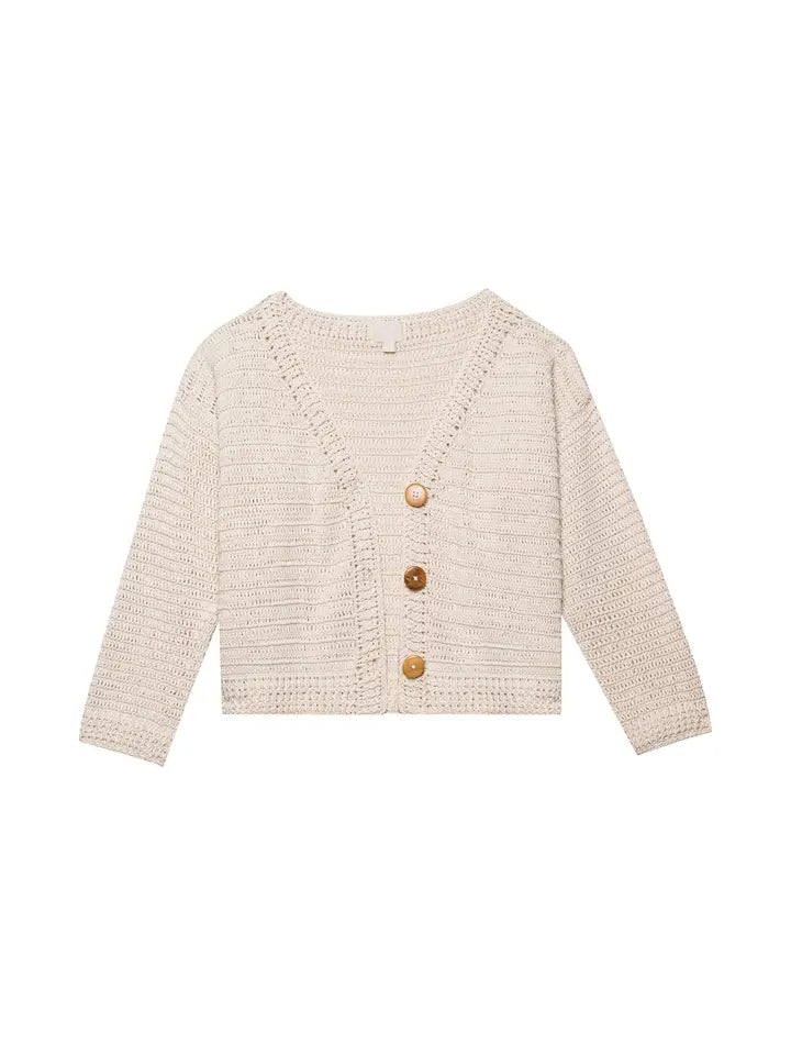 Nora Crochet Cardigan by Honest Cotton