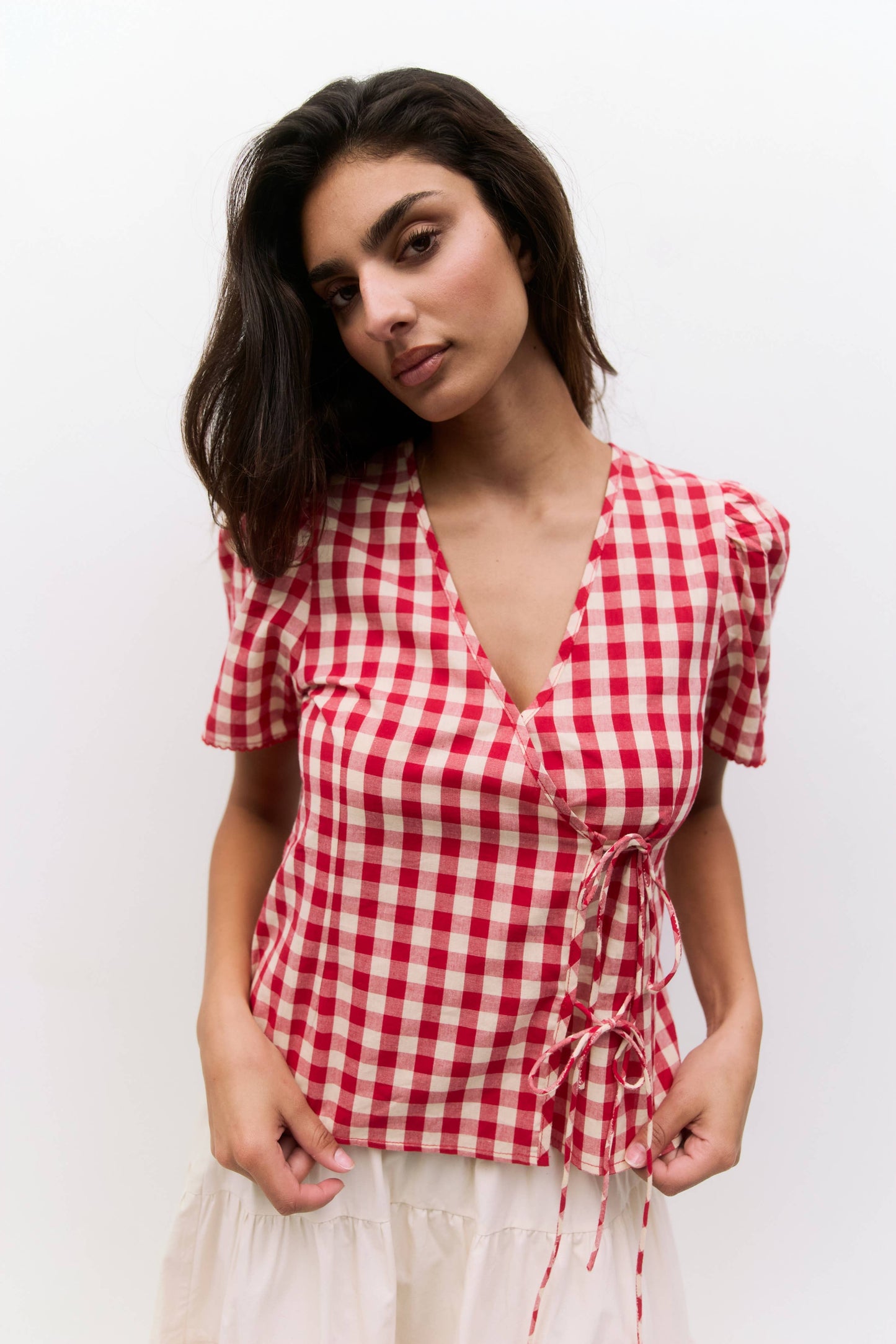 Bridget Tie Front Top