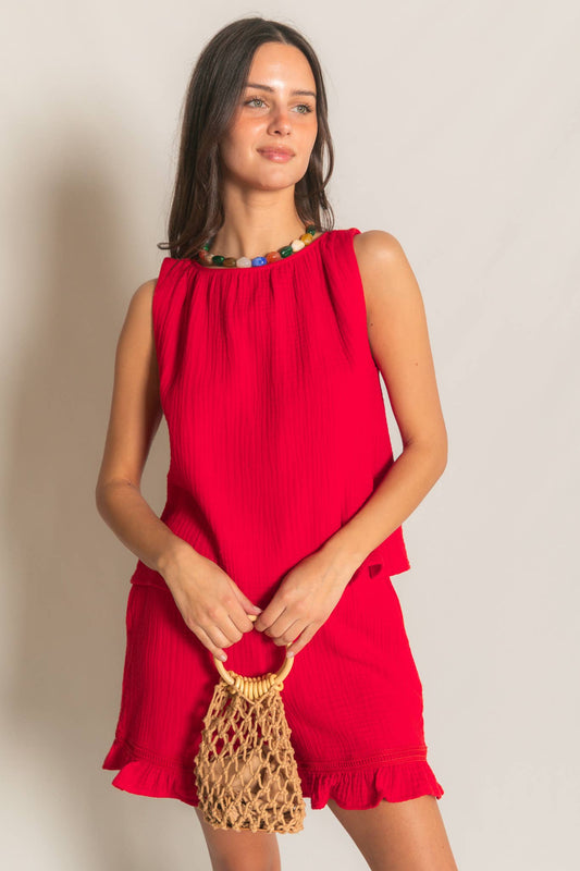 Olivia Cotton Top