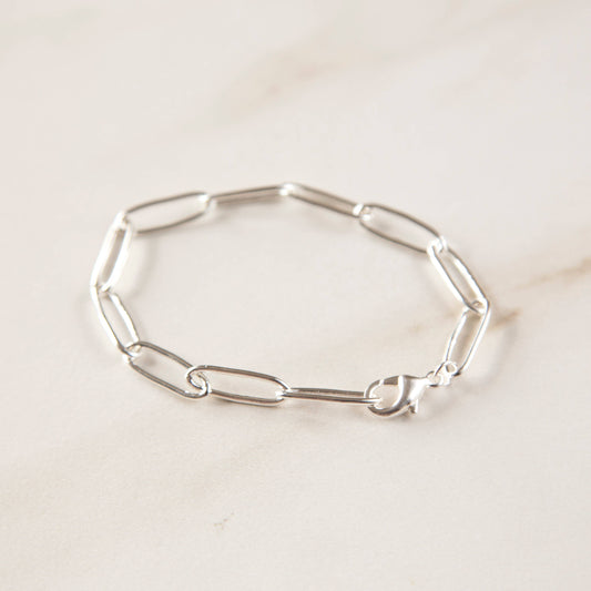 Medium Paperclip Chain Bracelet