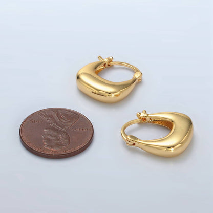 Square Hoop Earrings