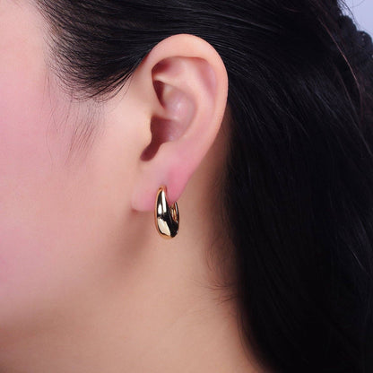 Minimalist Huggie Earrings
