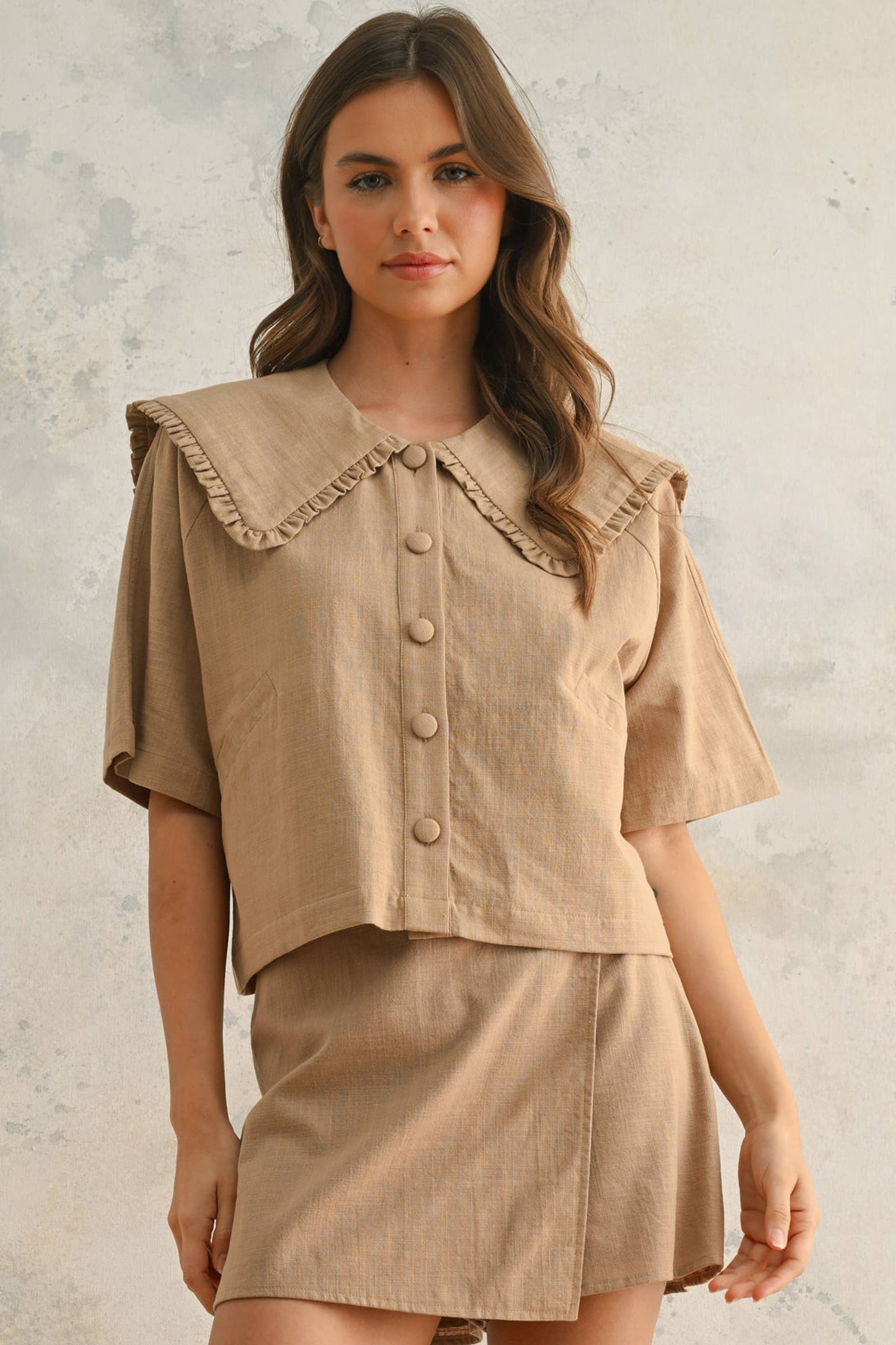 Leah Linen Top