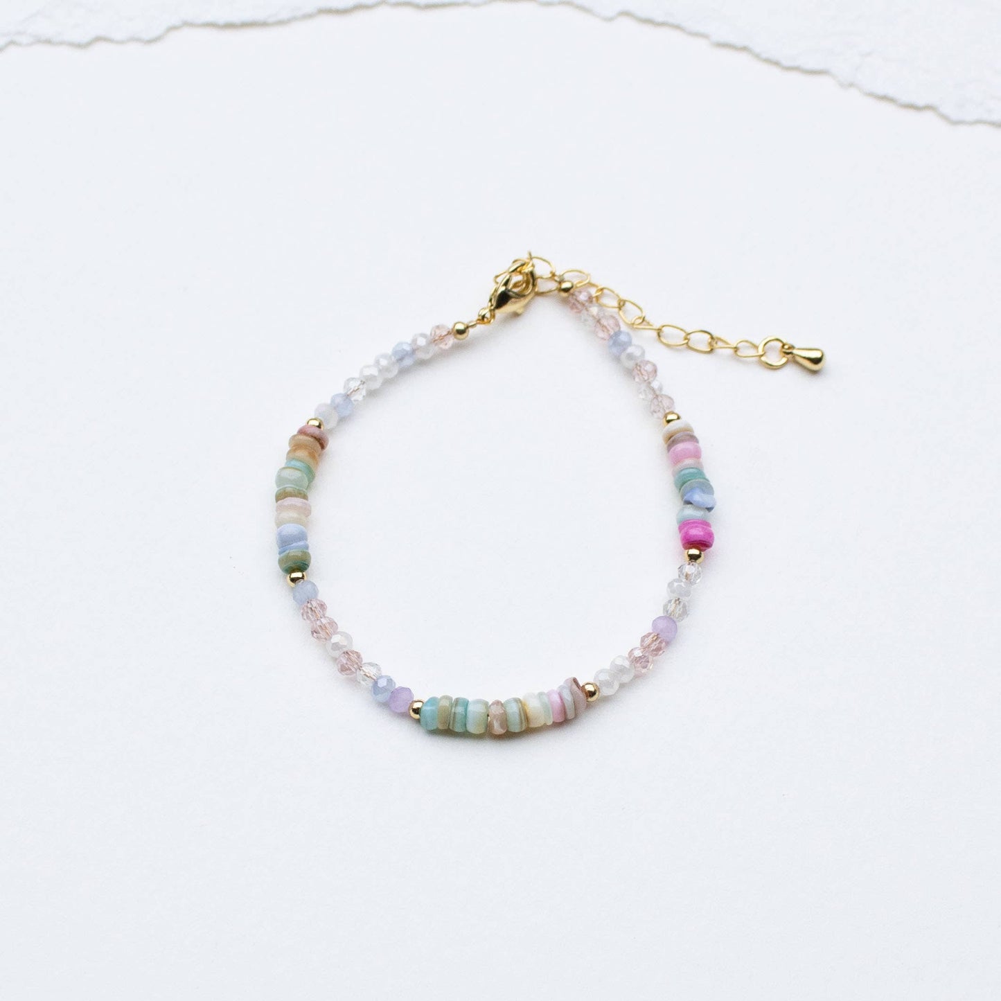 Natural Stone Beaded Bracelet