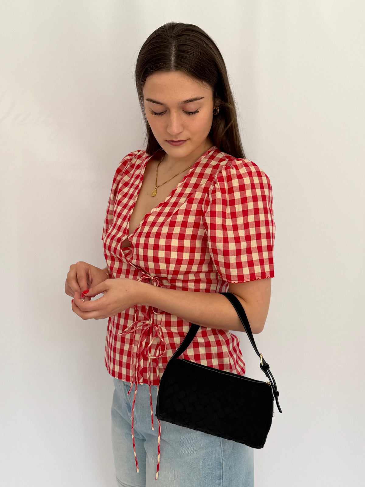 Bridget Tie Front Top