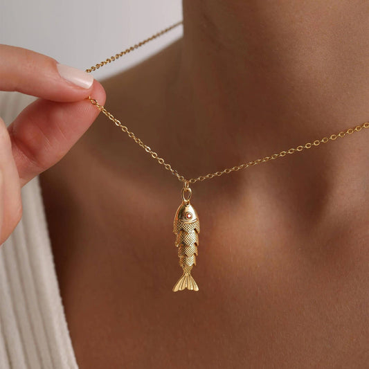 Fish Charm Necklace