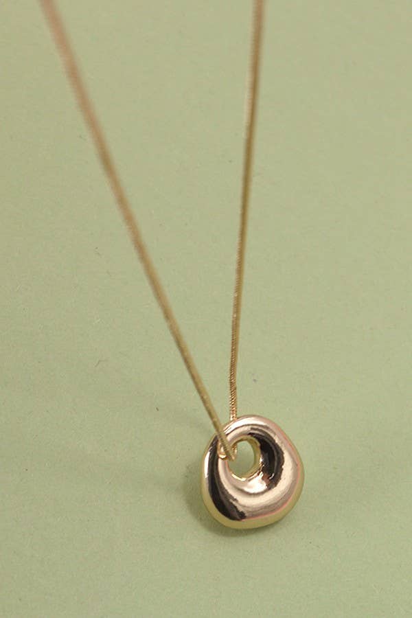 Bubble Pendant Necklace