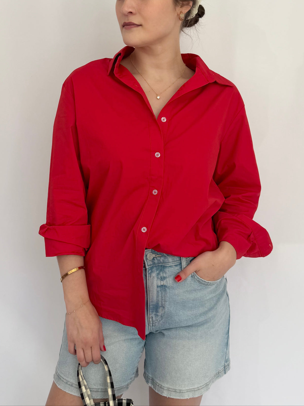 Alex Oversized Button Up