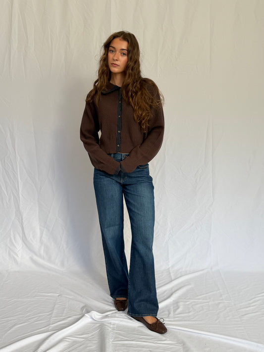 Marie Scalloped Edge Cardigan