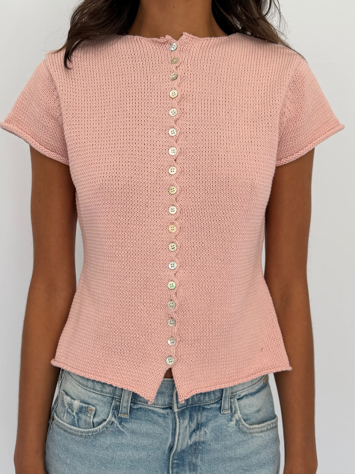 The Alana Button Up Top