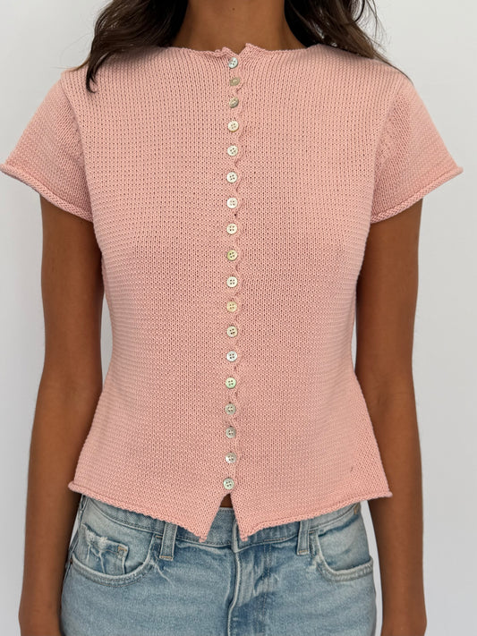 The Alana Button Up Top