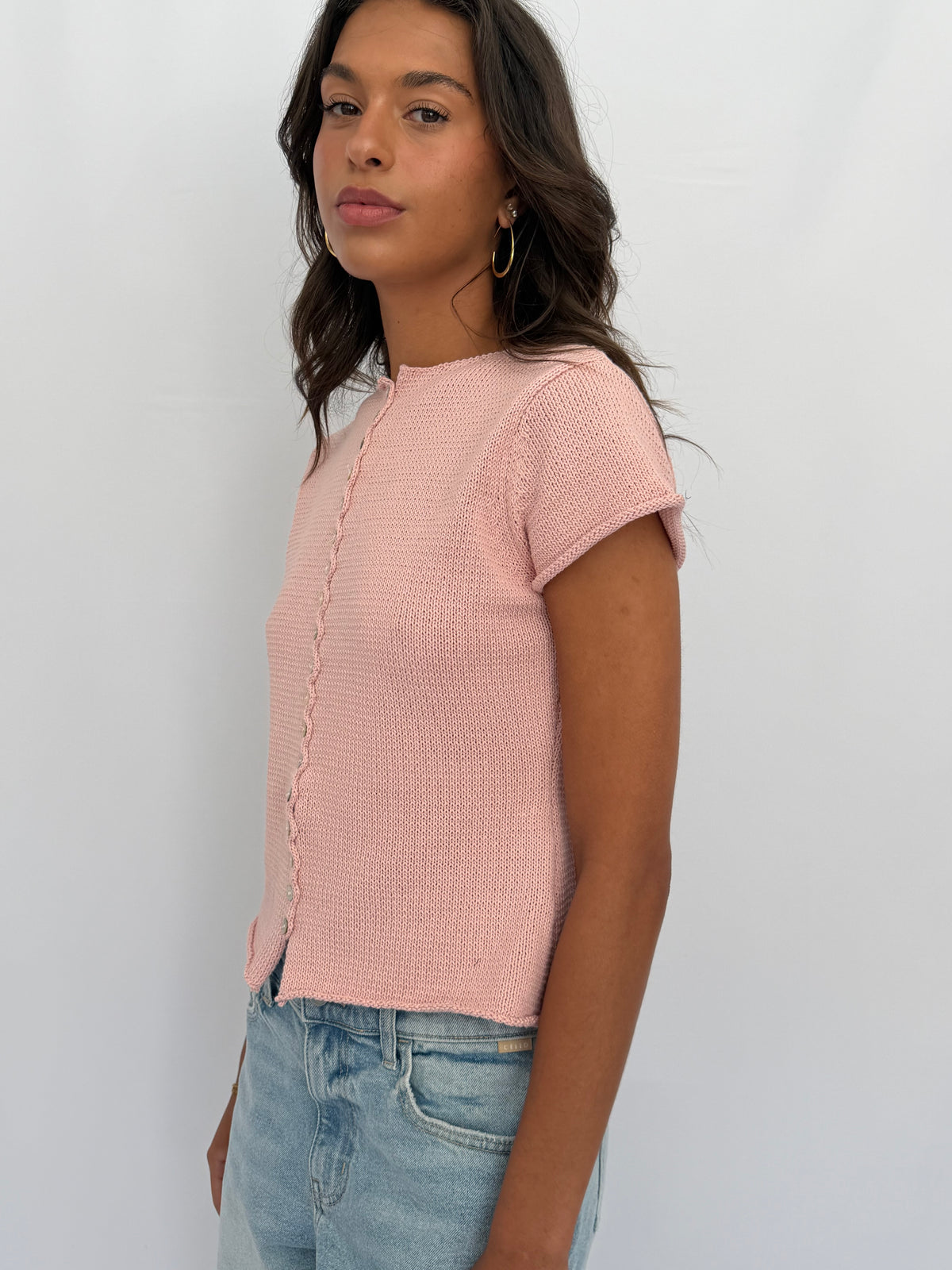 The Alana Button Up Top