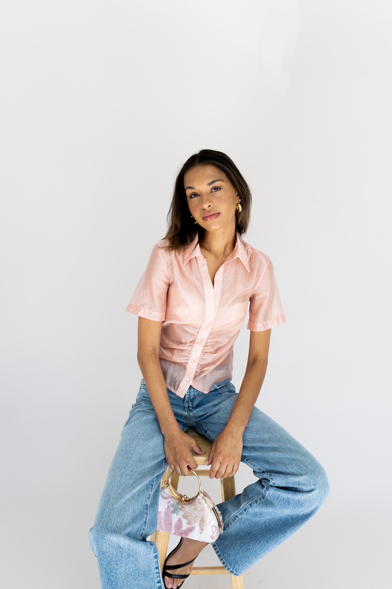 Lola Shirred Top
