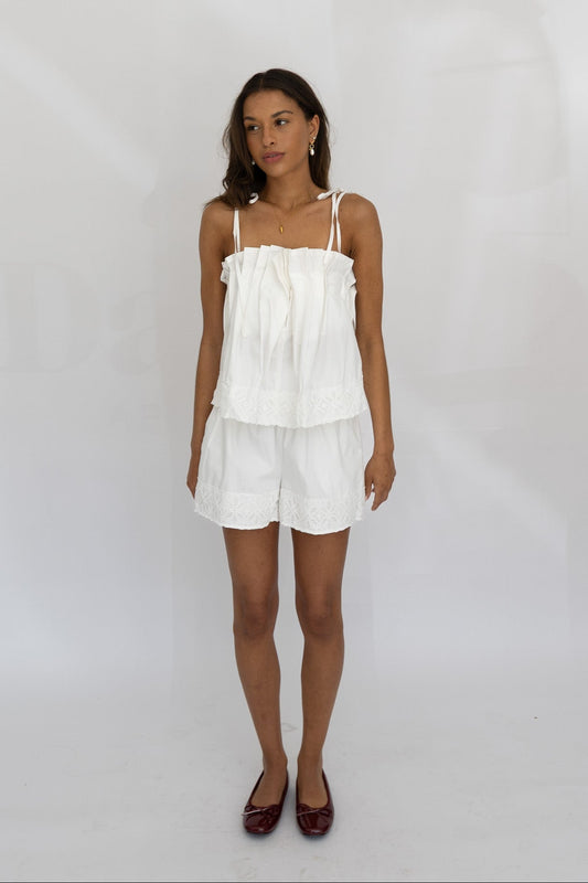 Marie Pleated Set