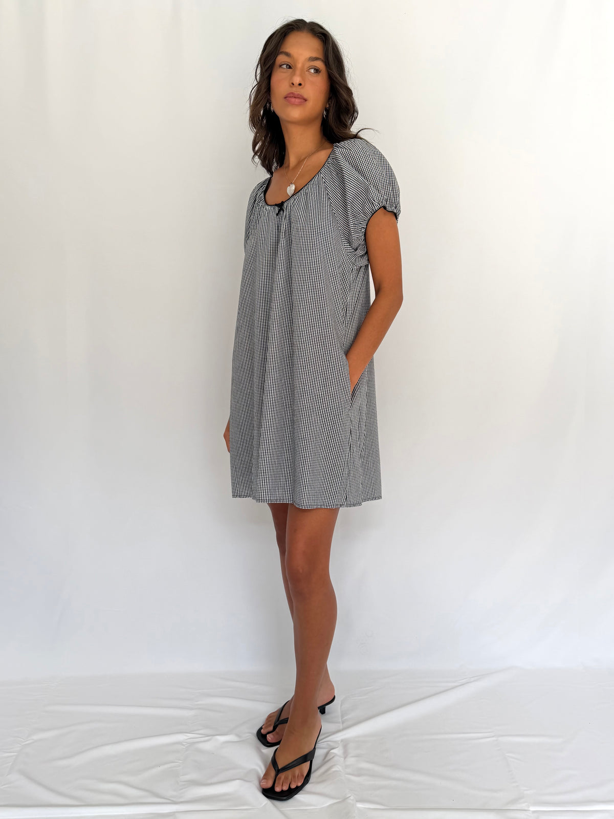 Stella Gingham Mini Dress | Multiple Colors