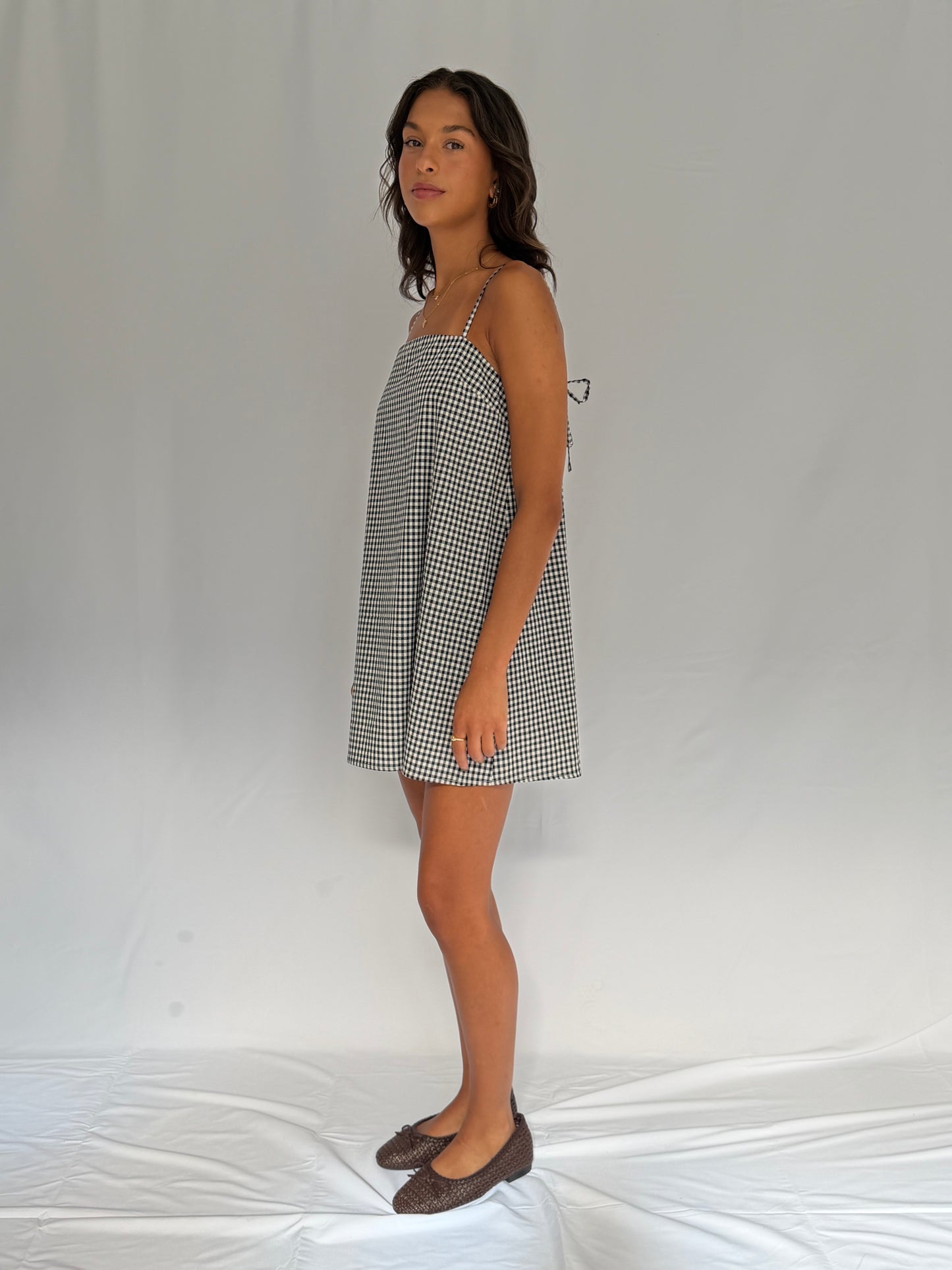 Mollie Square Neck Mini Dress