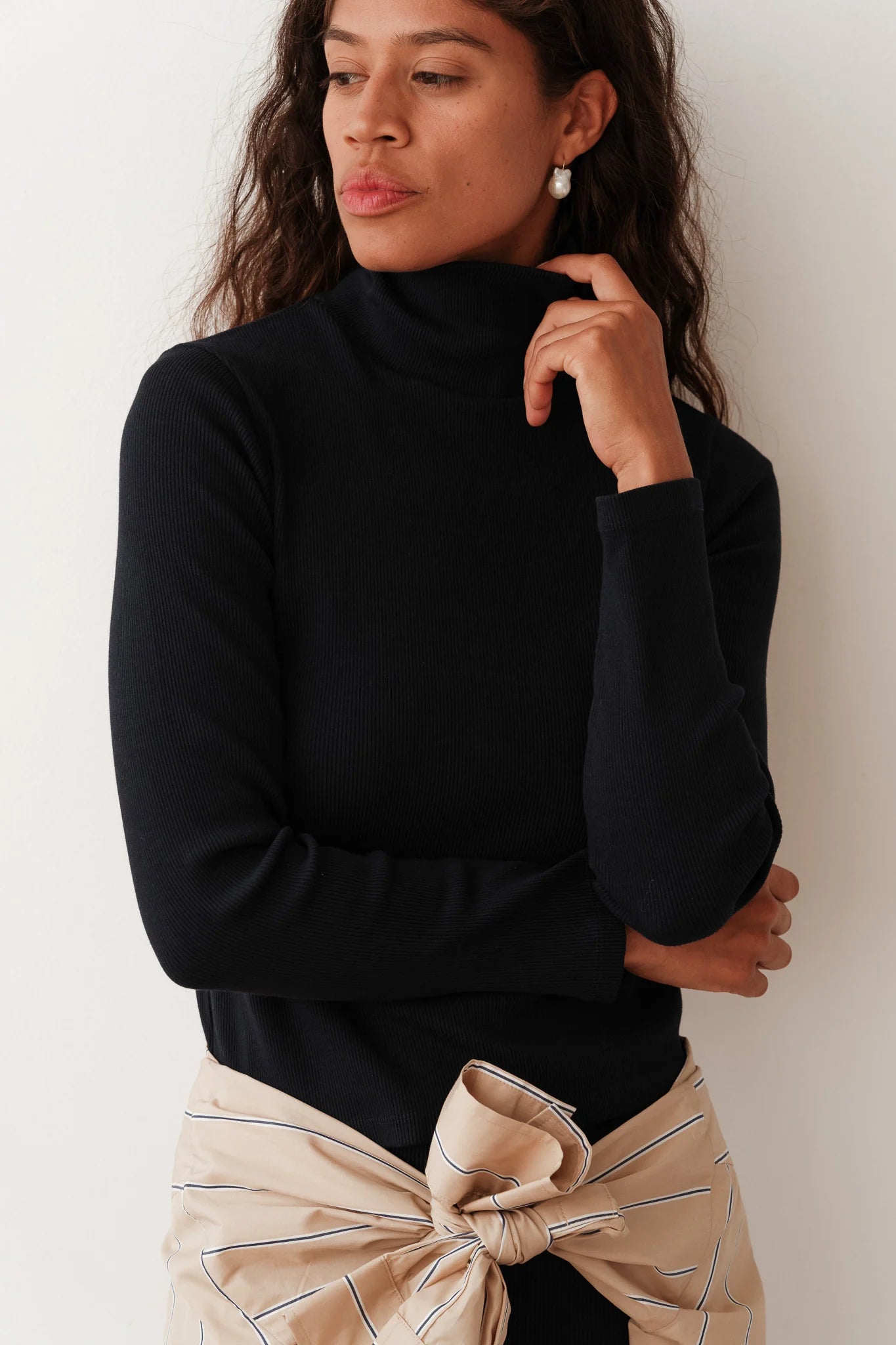 Donni Rib Turtleneck | Multiple Colors