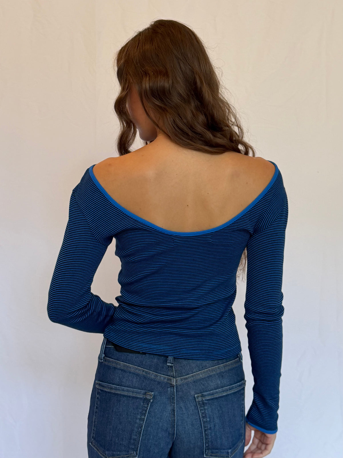 Low Back Stripe Top | Multiple Variants