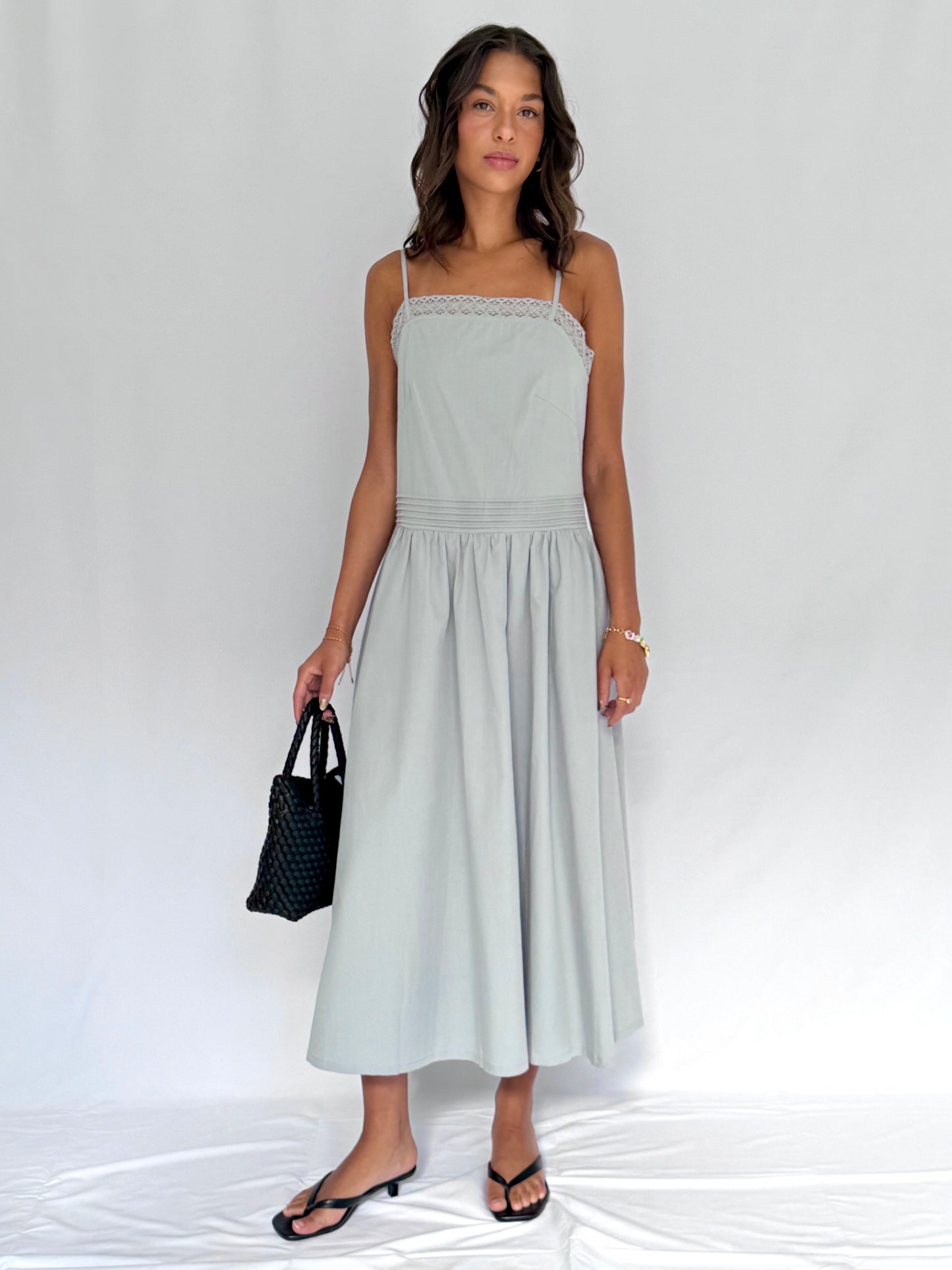 Caitlin Cotton Midi Dress