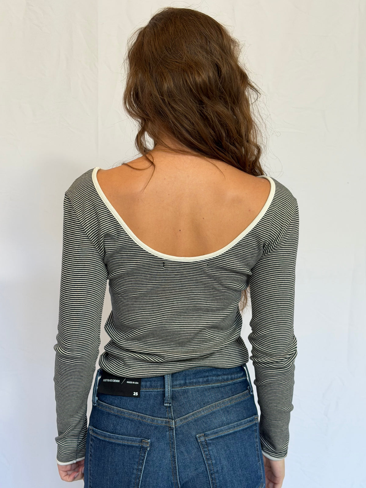 Low Back Stripe Top | Multiple Variants
