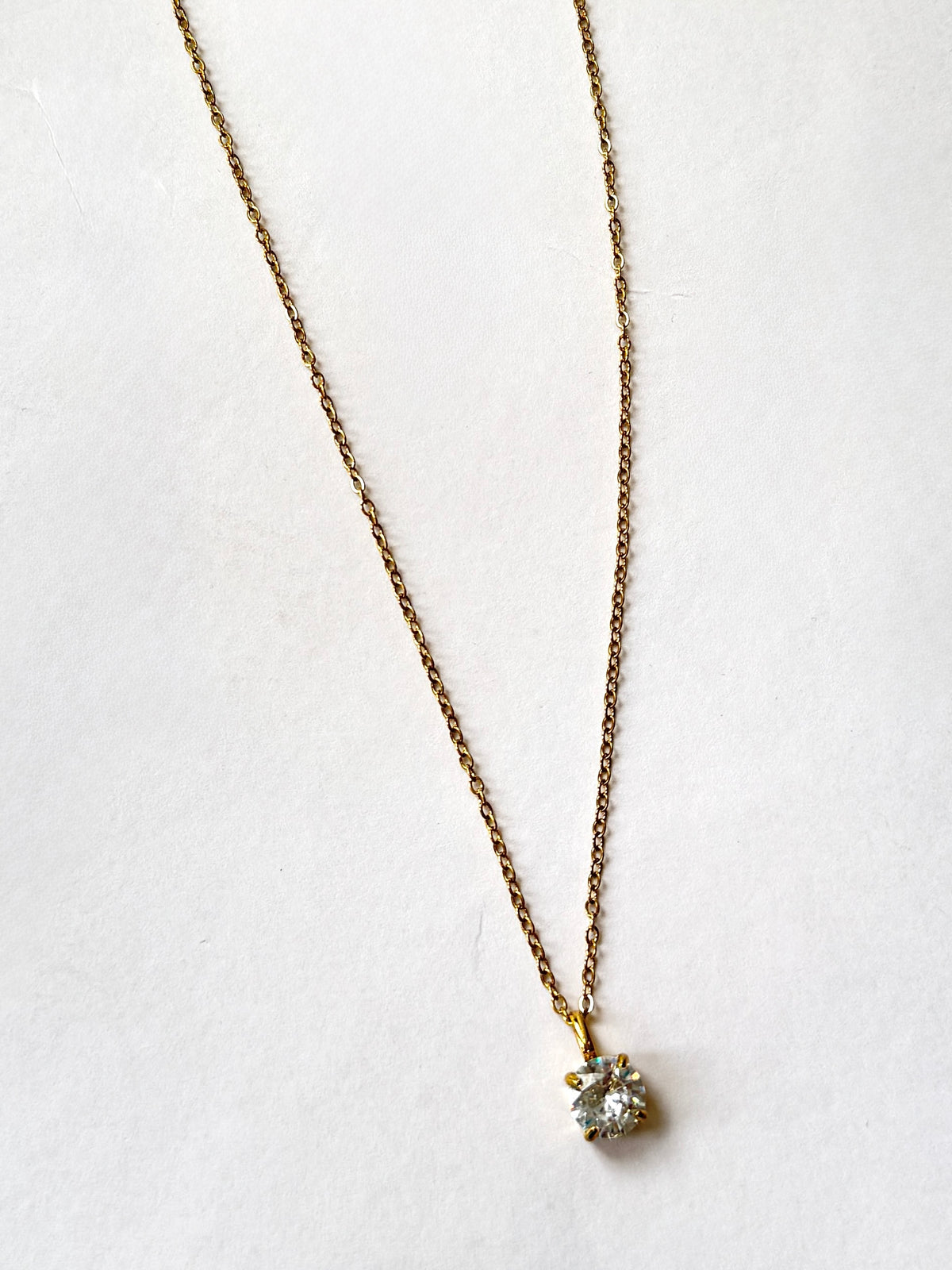 Square Diamond Necklace