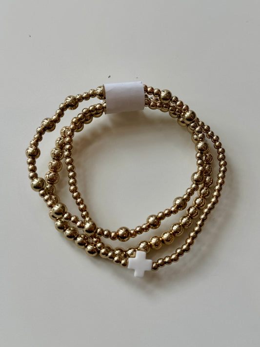 Multi Ball Stretchable Bracelet