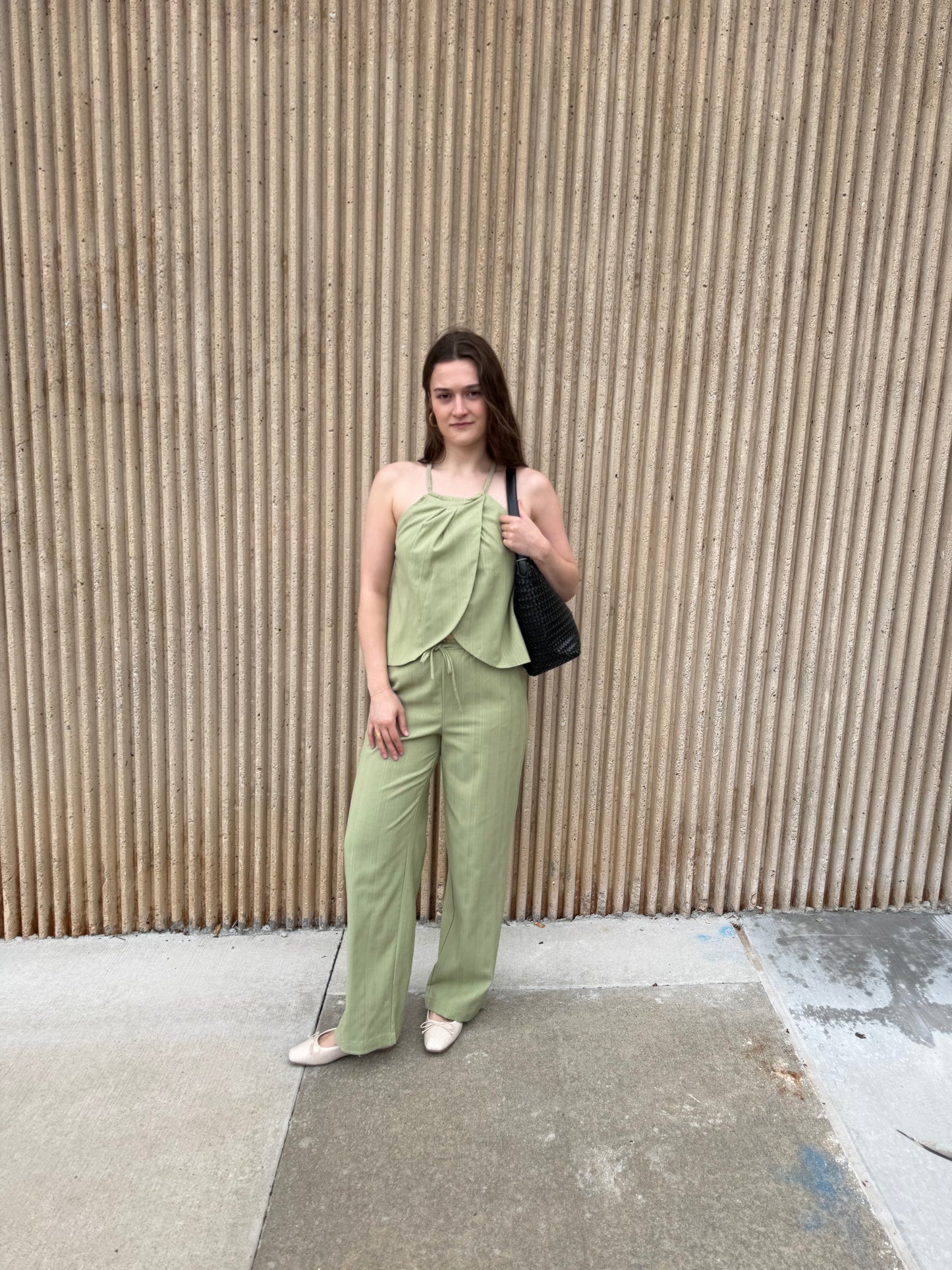 Sage Trouser Set