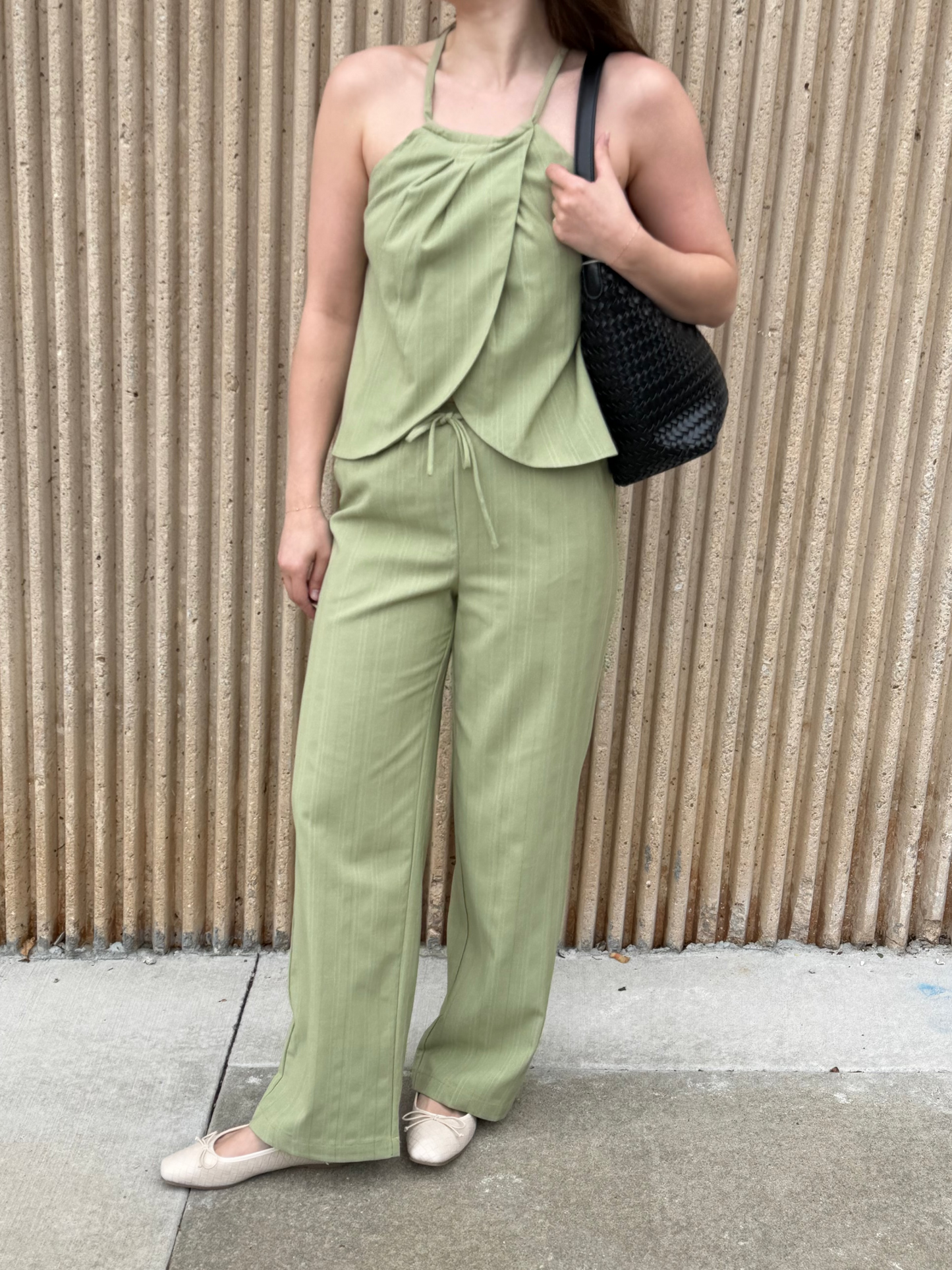 Sage Trouser Set