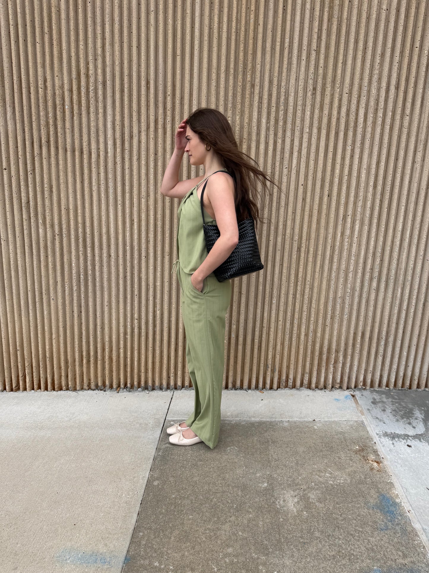 Sage Trouser Set