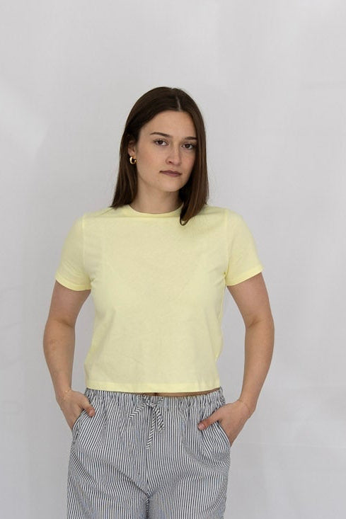 Crew Neck Cotton T-Shirt