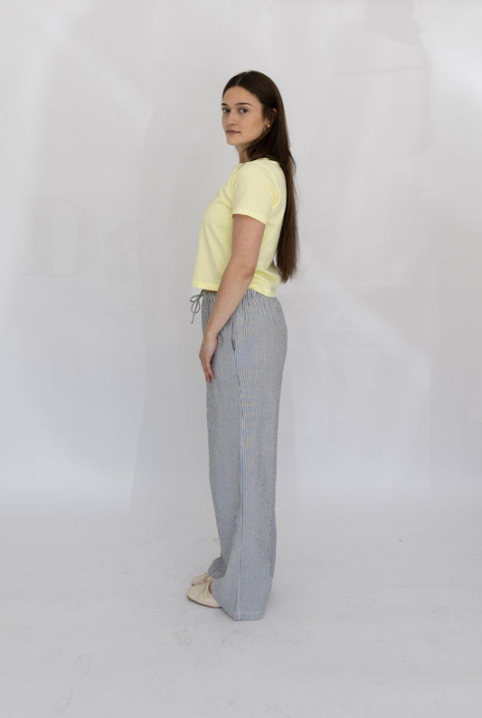Striped Wide Leg Pants