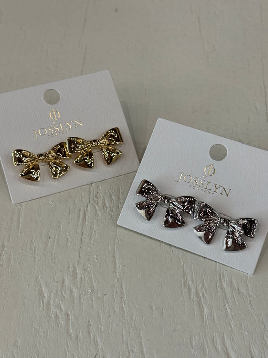 Classic Bow Studs | Multiple Colors