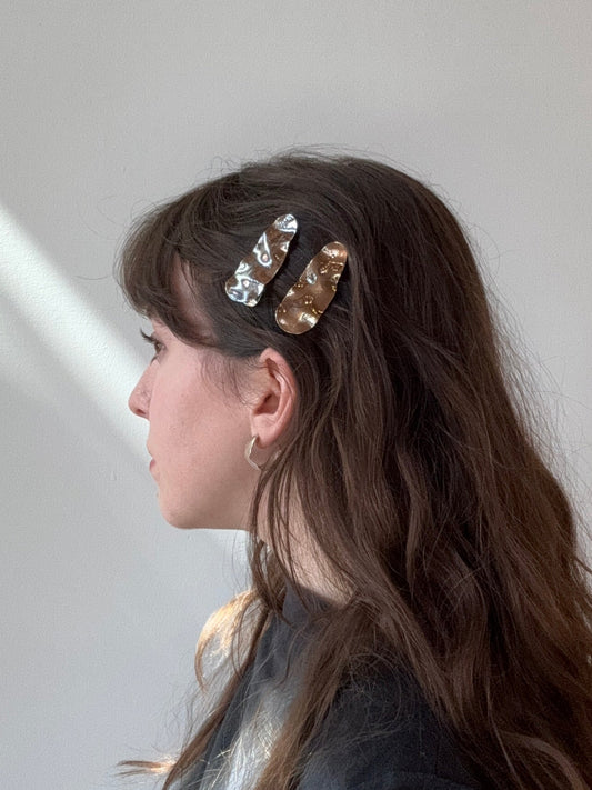 Bumpy Metal 2-Pack Clips