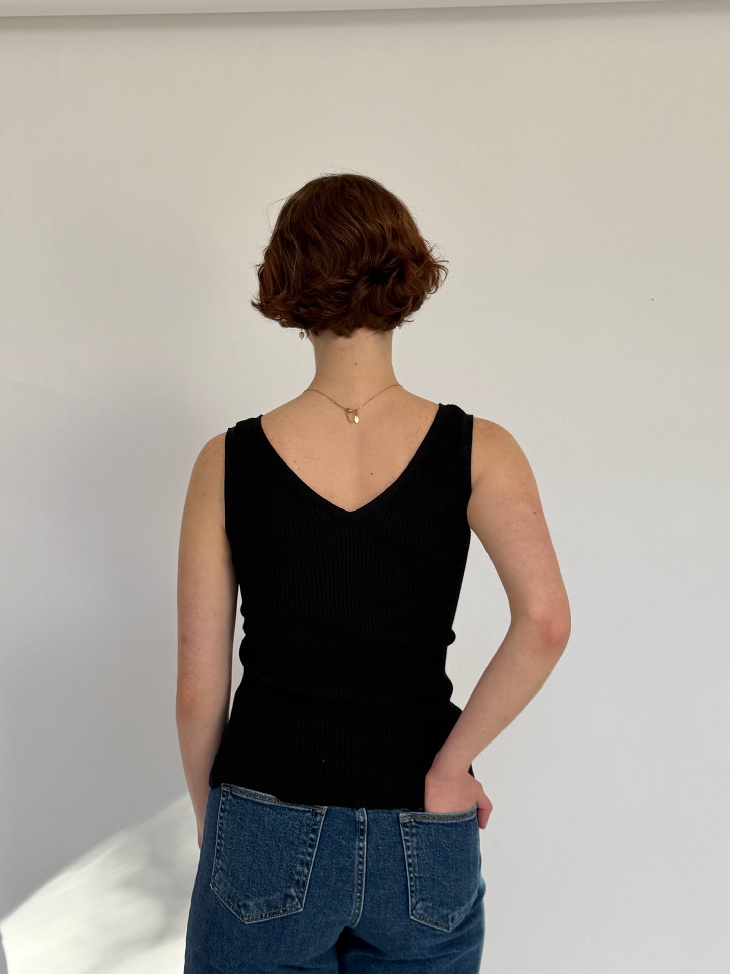 Knit Cardigan and Tank Set