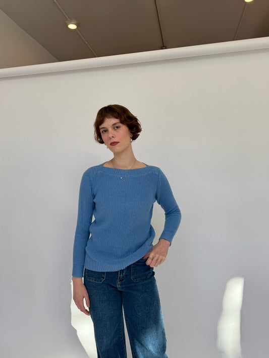 Vintage Boatneck Sweater