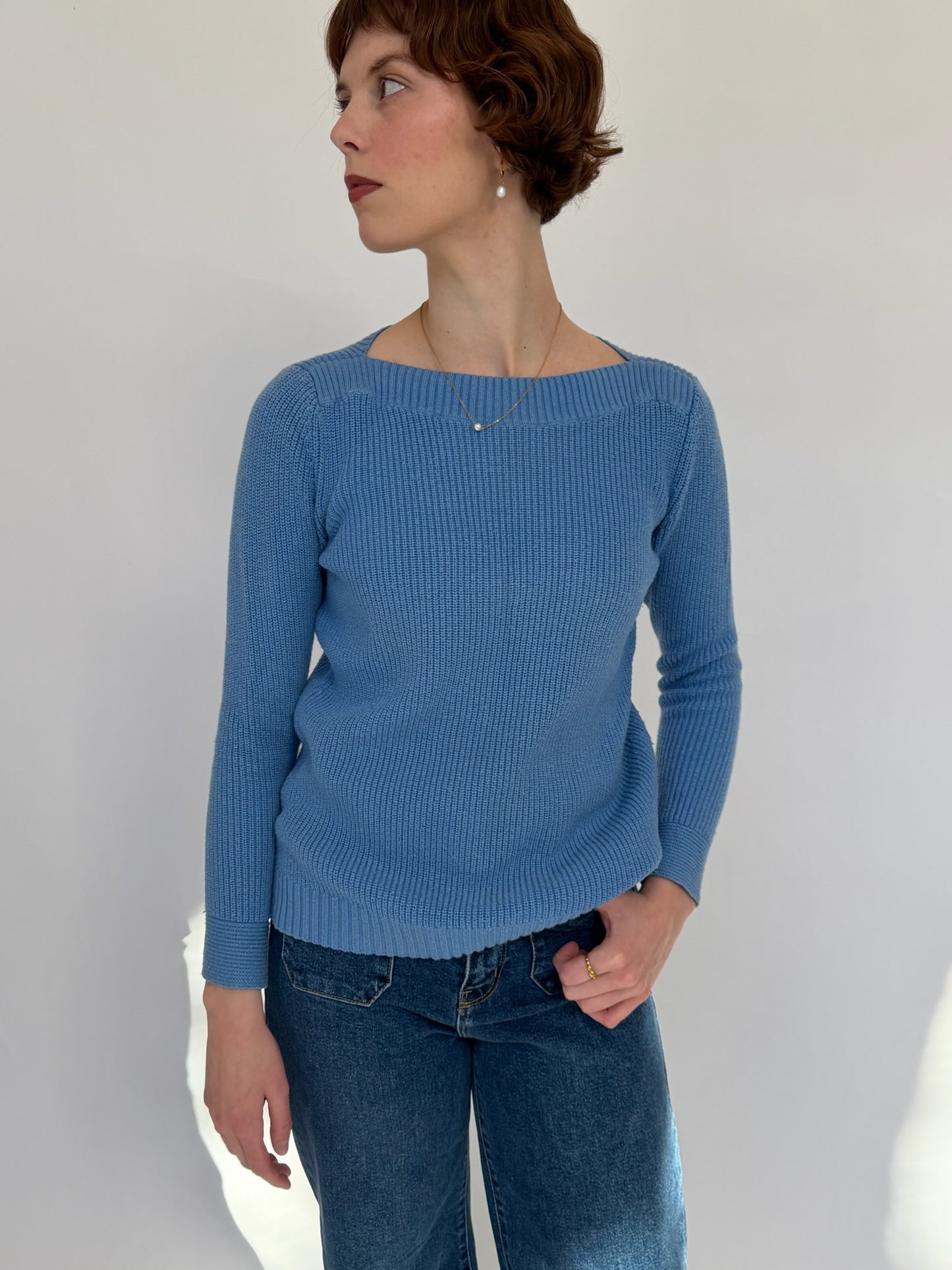 Vintage Boatneck Sweater