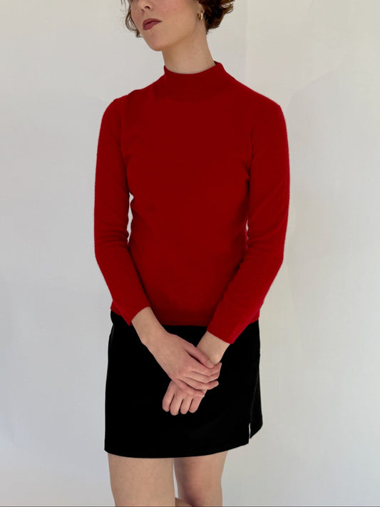 Red Cashmere Sweater