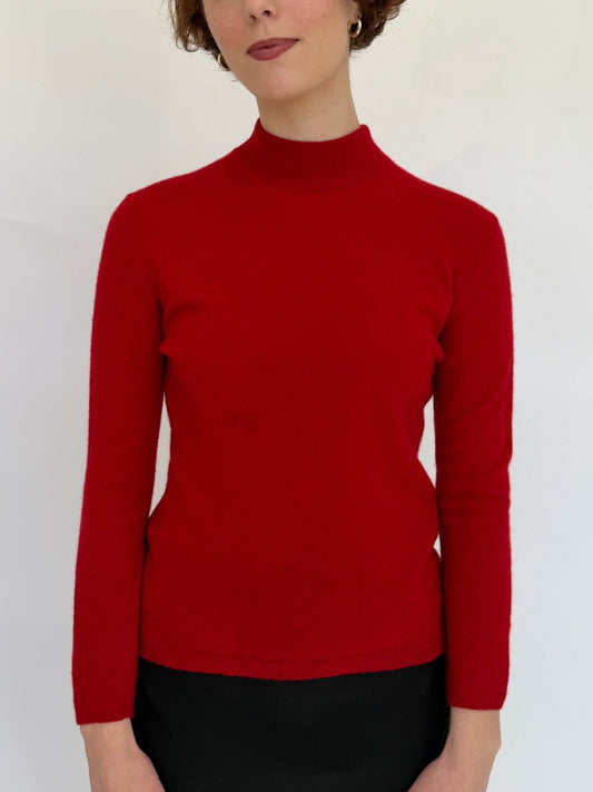 Red Cashmere Sweater