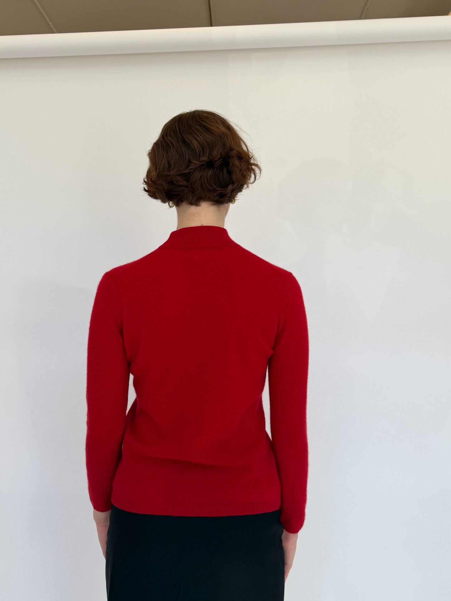 Red Cashmere Sweater