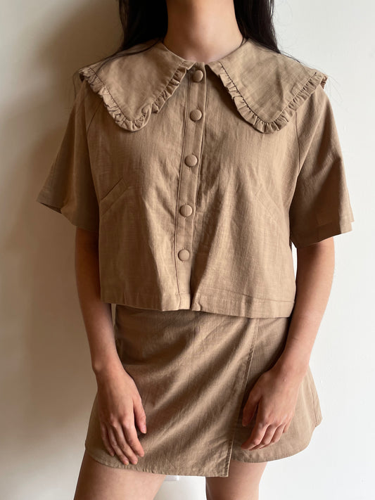 Leah Linen Top