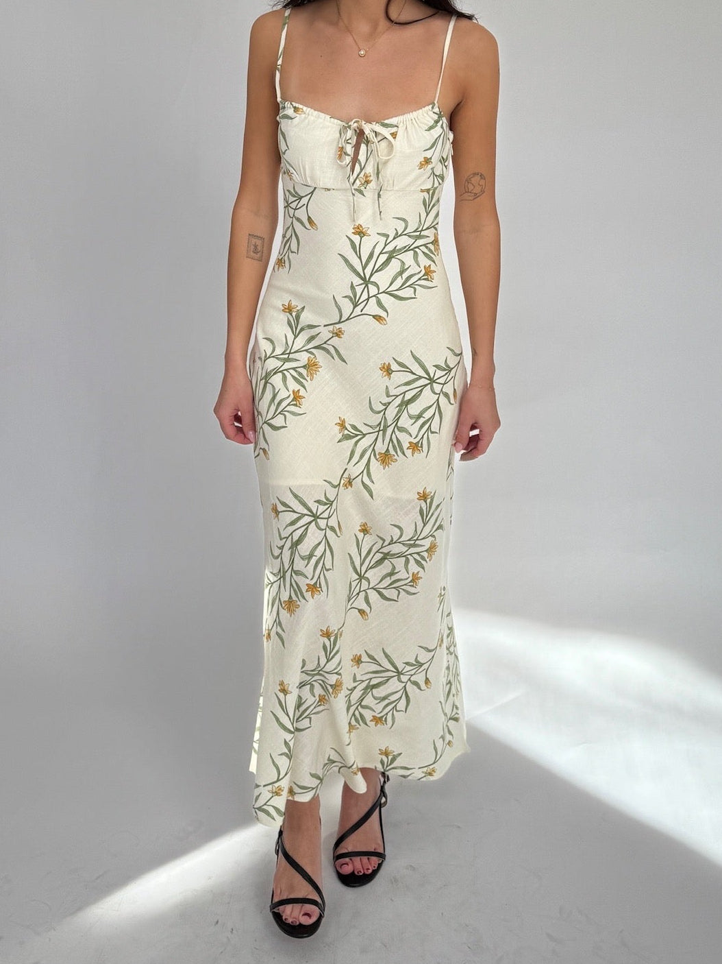 Shelly Linen Maxi Dress