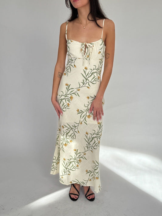 Shelly Linen Maxi Dress