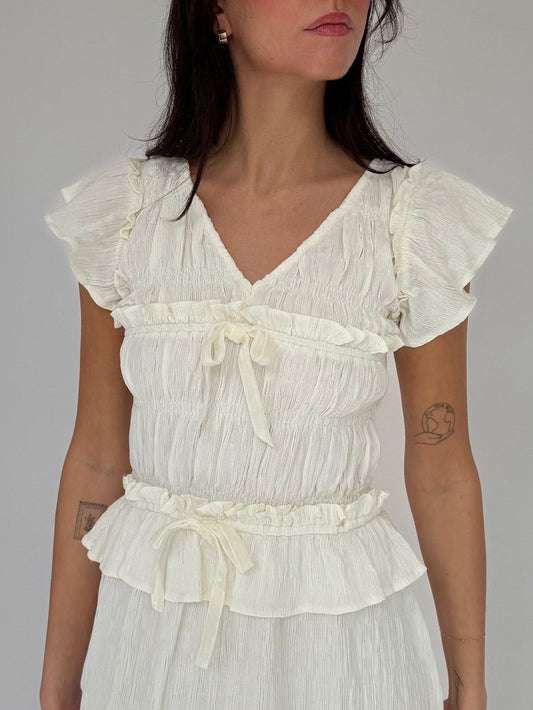 Veronica Front Ruffle Dress