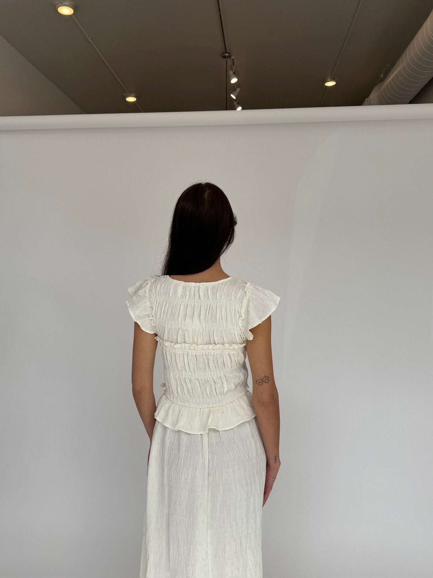 Veronica Front Ruffle Dress