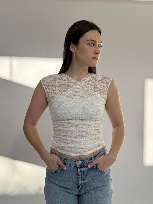 Nia Lace Top