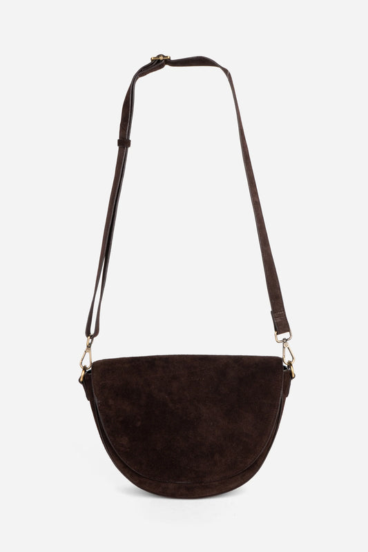 Michigan Suede Crossbody Bag