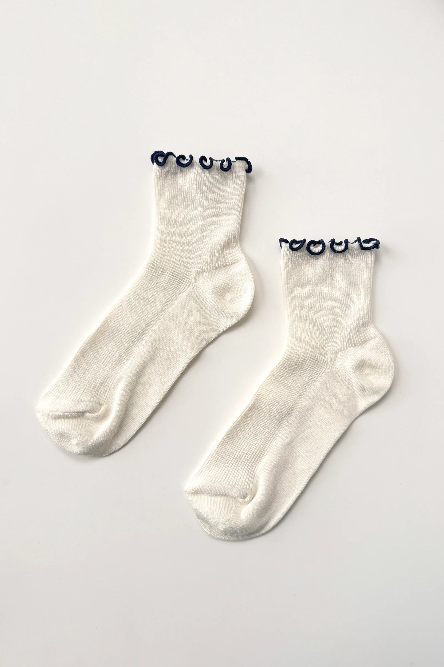 Petite Ruffle Modal Sock