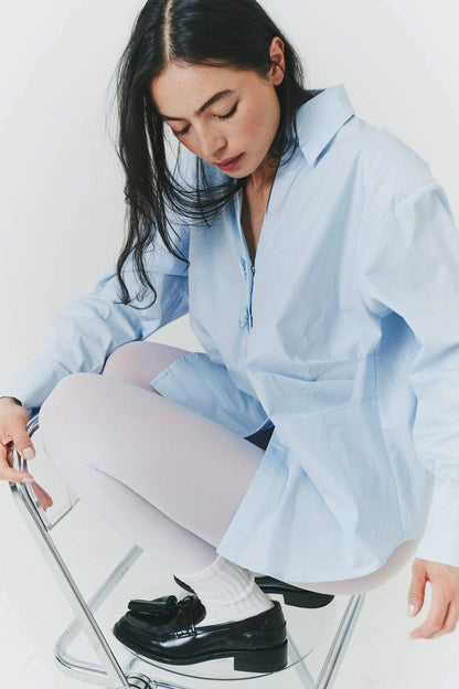 Rosette Button Up Shirt